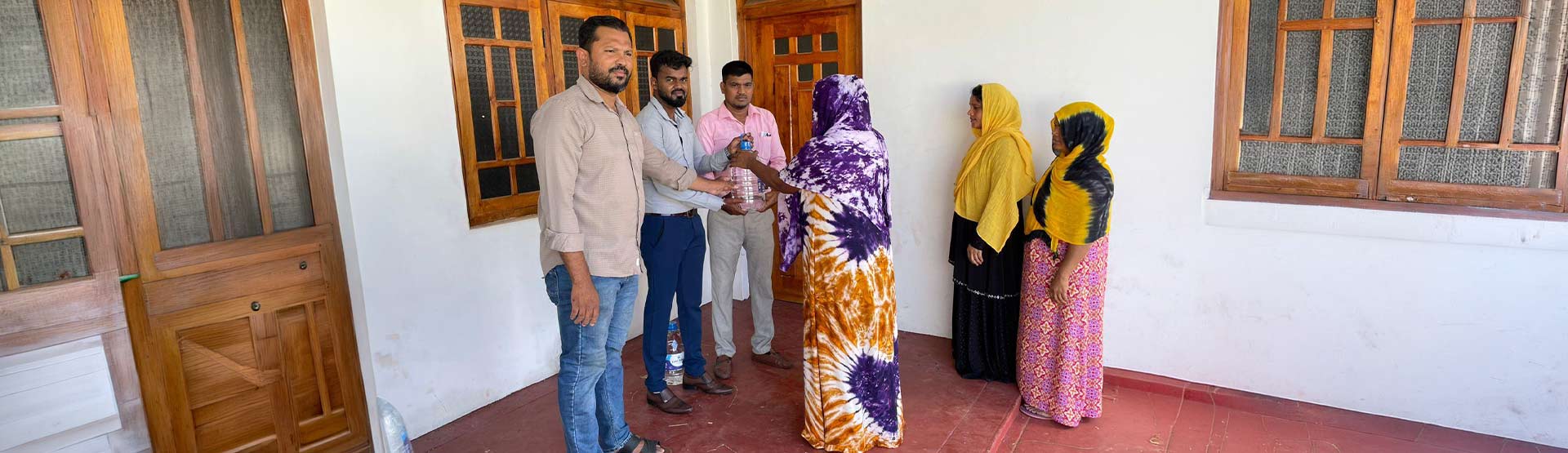 Donation for Flood Victims in the Eastern Province