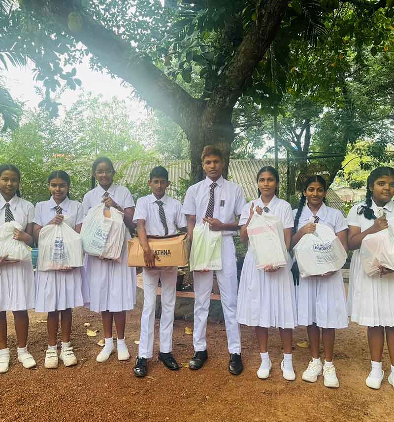Donation of Stationery for Students